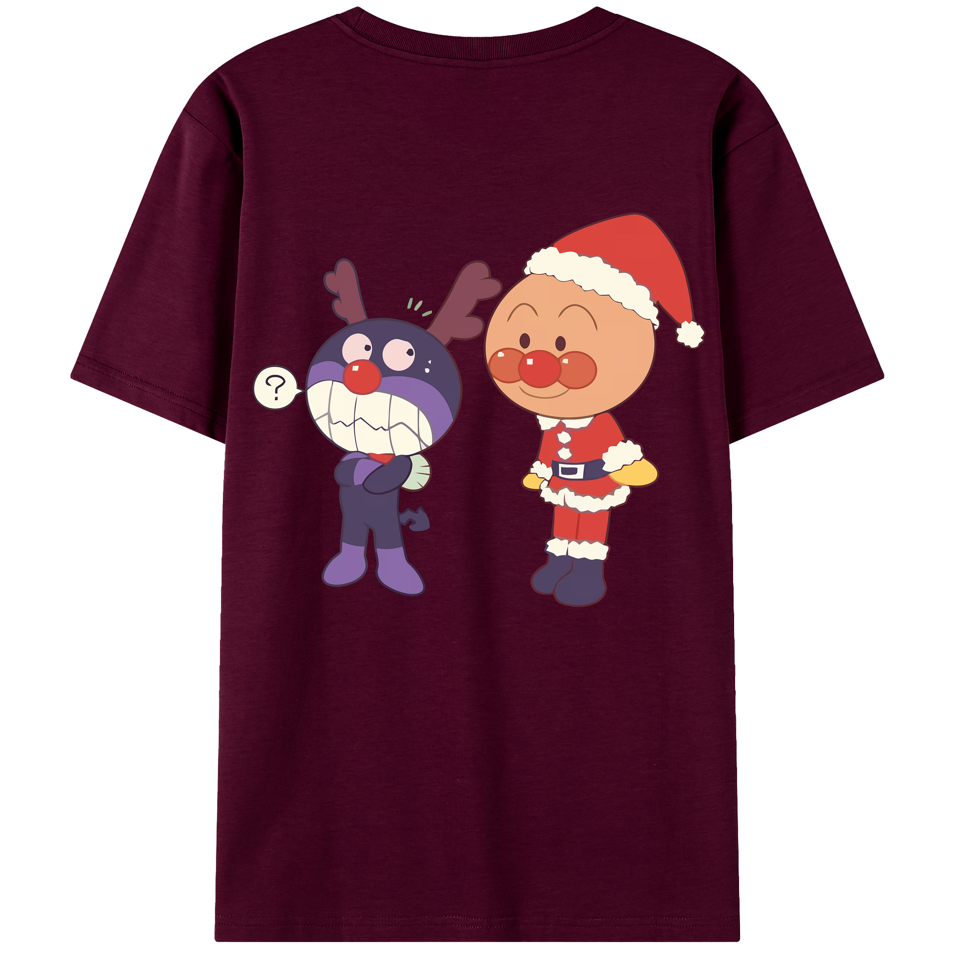 アンパンマン Anpanman レディース半袖Tシャツ(バックプリント)